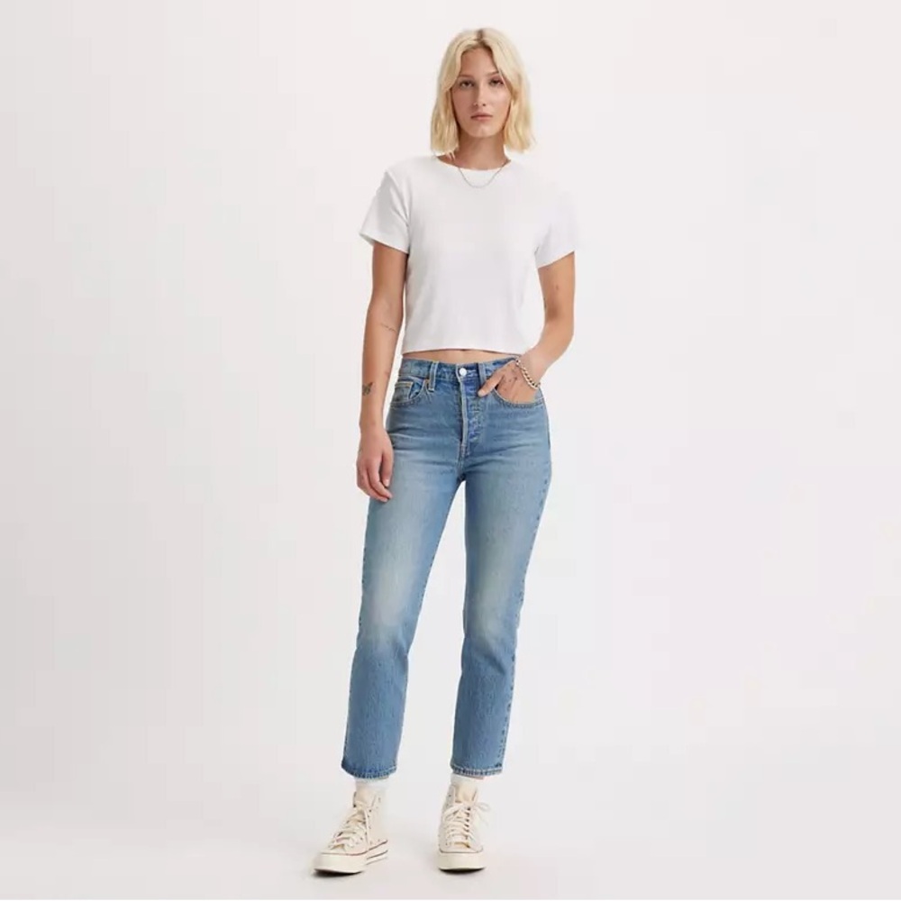 Levi’s Wedgie Straight Fit Jeans 31 x L28 Women’s Pants Button Fly
